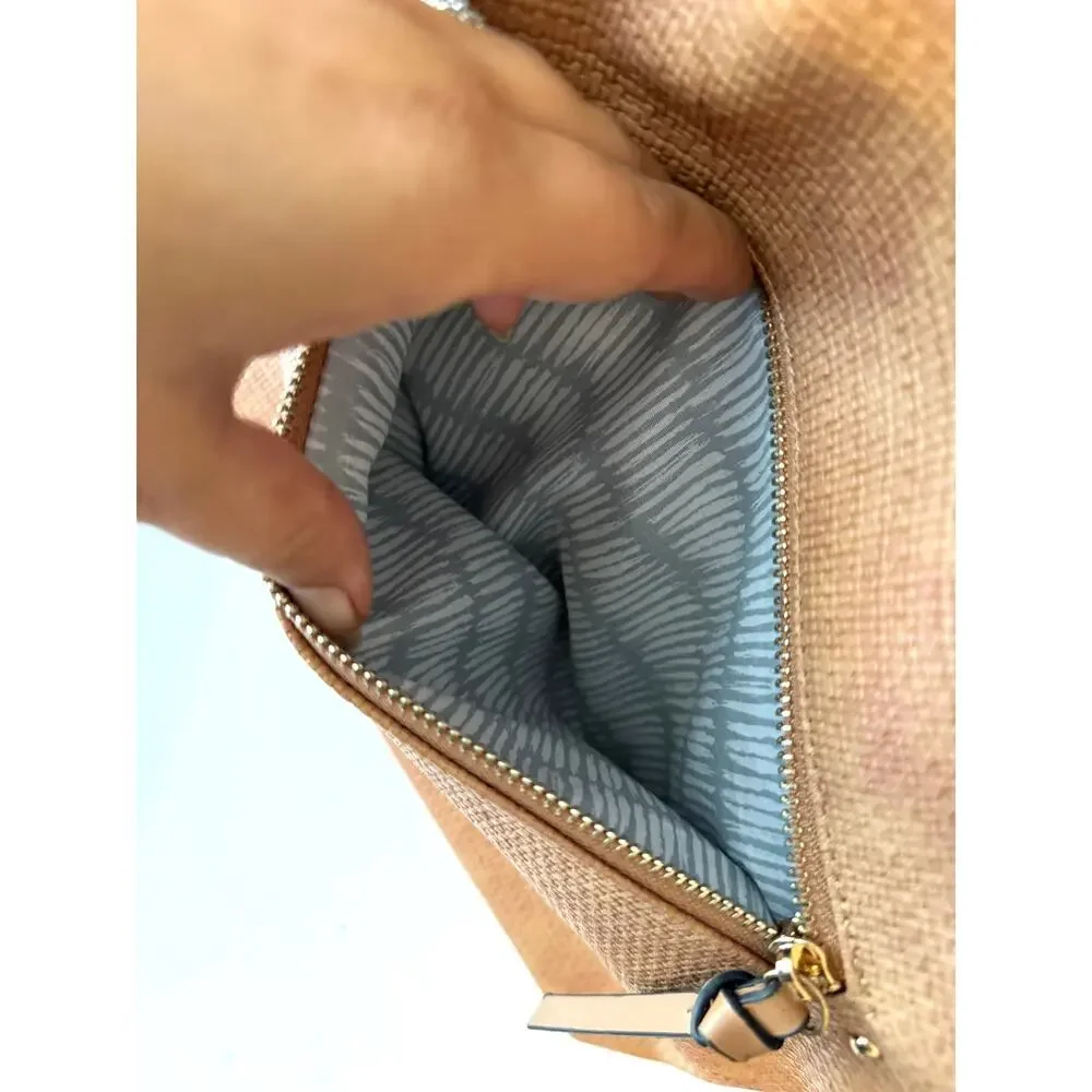 Y2K Boho Wicker Handbag Woven Straw Top Handle Coastal Cottagecore Purse‎